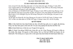 Quyết định 833/2011/QĐ-UBND Quy chế phối hợp giữa các Sở, ngành, địa phương