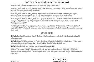Quyết định 1666/QĐ-UBND năm 2011 Đánh giá xã đạt tiêu chí nông thôn mới
