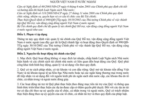 Thông tư 73/2011/TT-BTC  chế độ quản lý tài chính quỹ hỗ trợ, vận động