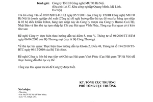 Công văn 2205/TCHQ-GSQL thủ tục mua lại hàng tạm nhập - tái xuất