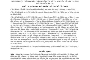 Quyết định 1525/QĐ-UBND năm 2011 công bố thủ tục hành chính mới ban hành