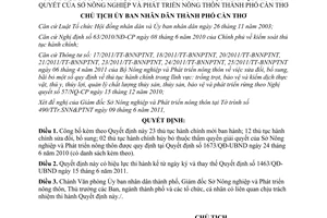 Quyết định 1552/QĐ-UBND công bố thủ tục hành chính mới