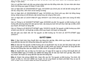 Quyết định 42/2011/QĐ-UBND đơn giá lập, điều chỉnh quy hoạch, kế hoạch sử dụng