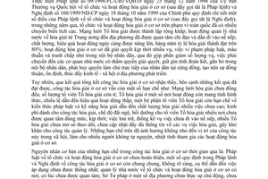 Chỉ thị 03/CT-BTP tăng cường công tác hòa giải ở cơ sở