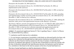Circular No. 93/2011/TT-BTC amending and supplementing Circular No. 117/2004/TT