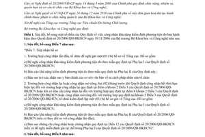 Thông tư 12/2011/TT-BKHCN sửa đổi Quy định công nhận khả năng kiểm định