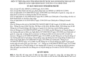 Quyết định 37/2011/QĐ-UBND sửa đổi quản lý, cung cấp, sử dụng dịch vụ internet