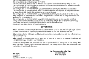 Quyết định 12/2011/QĐ-UBND trình tự và cơ chế phối hợp giải quyết thủ tục hành