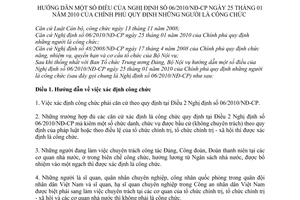 Thông tư 08/2011/TT-BNV hướng dẫn Nghị định 06/2010/NĐ-CP