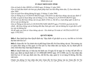 Quyết định 14/2011/QĐ-UBND  giá dịch vụ xe ra, vào bến xe ô tô