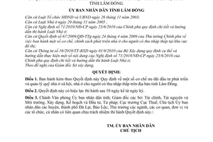 Quyết định 29/2011/QĐ-UBND cơ chế ưu đãi đầu tư phát triển và quản lý