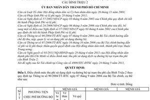 Quyết định 39/2011/QĐ-UBND điều chỉnh mức thu phí sử dụng dịch vụ đường bộ