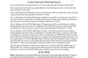 Quyết định 21/2011/QĐ-UBND phê duyệt quản lý quy hoạch tổng thể kinh tế xã hội