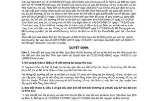 Quyết định 11/2011/QĐ-UBND sửa đổi Quyết định 07/2010/QĐ-UBND