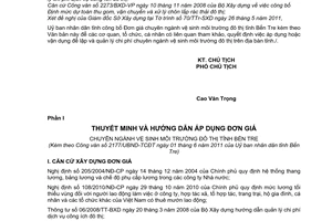 Công văn 217/UBND-TCĐT công bố Đơn giá chuyên ngành vệ sinh môi trường đô thị