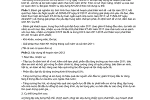 Công văn 3774/BGTVT-KHĐT xây dựng kế hoạch 2012