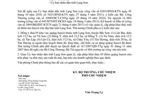 Công văn 4402/VPCP-KTN quản lý, cấp phép khai thác một số điểm mỏ bauxit