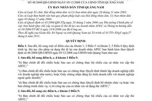 Quyết định 15/2011/QĐ-UBND cho phép sử dụng thẻ đi lại của doanh nhân APEC