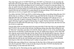 Chỉ thị 03/2011/CT-UBND giải pháp đảm bảo trật tự An toàn Giao thông Tuyên Quang