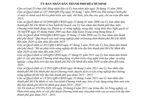 Quyết định 3331/QĐ-UBND Chương trình mục tiêu, phát triển rau an toàn