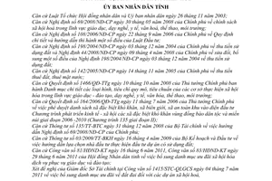 Quyết định 24/2011/QĐ-UBND bổ sung danh mục ưu đãi đất đai dự án xã hội hóa