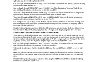 Tờ trình 4509/TTr-UBND 2011 điều chỉnh tăng dự toán thu ngân sách nhà nước