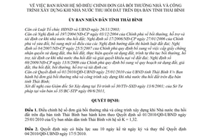 Quyết định 07/2011/QĐ-UBND hệ số điều chỉnh đơn giá bồi thường nhà