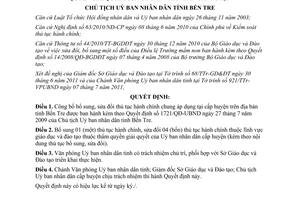 Quyết định 1511/QĐ-UBND công bố thủ tục hành chính bổ sung