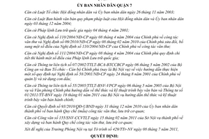 Quyết định 05/2011/QĐ-UBND Quy chế công tác văn thư, lưu trữ