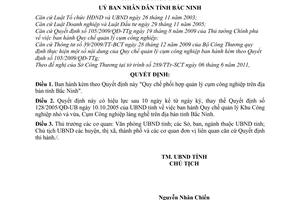 Quyết định 79/2011/QĐ-UBND Quy chế phối hợp quản lý cụm công nghiệp