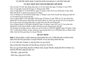 Quyết định 3387/QĐ-UBND duyệt nhiệm vụ điều chỉnh quy hoạch phân khu