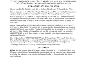 Quyết định 1506/2011/QĐ-UBND sửa đổi Điểm 4.3 Khoản 4 Điều 6 Quyết định 1111