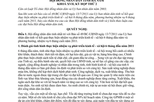 Nghị quyết 09/2011/NQ-HĐND nhiệm vụ phát triển kinh tế xã hội tỉnh Hà Nam