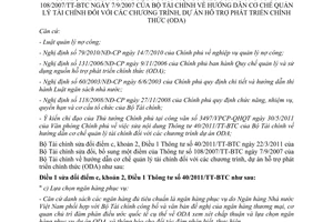 Thông tư 107/2011/TT-BTC sửa đổi điểm c, khoản 2, Điều 1 Thông tư 40/2011/TT-BTC