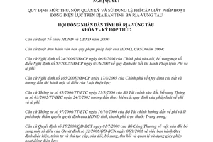Nghị quyết 24/2011/NQ-HĐND quy định mức thu, nộp, quản lý và sử dụng lệ phí cấp