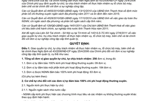 Quyết định 2414/2011/QĐ-UBND trách nhiệm thực hiện nhiệm vụ tổ chức bộ máy