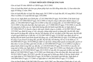 Quyết định 19/2011/QĐ-UBND trình tự thủ tục hành chính thi hành Luật đất đai