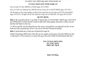 Quyết định 2891/QĐ-UBND bổ sung Quyết định 10/2010/QĐ-UBND chính sách hỗ trợ đầu