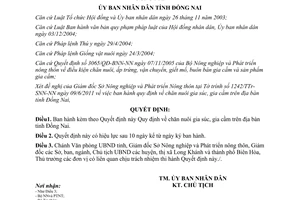 Quyết định 48/2011/QĐ-UBND Quy định chăn nuôi gia súc, gia cầm