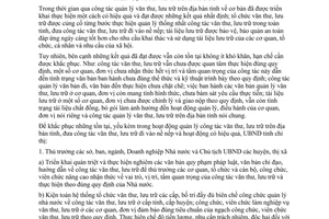 Chỉ thị 10/2011/CT-UBND quản lý nhà nước công tác văn thư lưu trữ Bình Phước