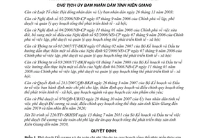 Quyết định 1667/QĐ-UBND 2011 quy hoạch tổng thể phát triển thủy sản Kiên Giang