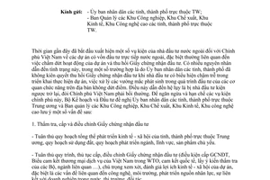 Công văn 4302/BKHĐT-ĐTNN ngăn ngừa và hạn chế các vụ kiện chính phủ