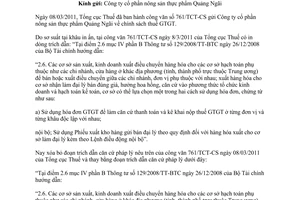 Công văn 2499/TCT-VP đính chính Công văn 761/TCT-CS