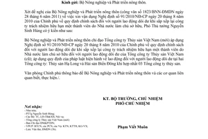 Công văn 4906/VPCP-ĐMDN áp dụng chính sách lao động dôi dư khi hợp nhất