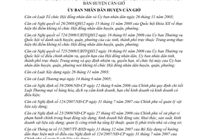 Quyết định 20/2011/QĐ-UBND khu vực đường phố địa điểm sản xuất kinh doanh