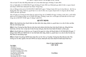 Quyết định 16/2011/QĐ-UBND chức năng nhiệm vụ quyền hạn cơ cấu Ban Dân tộc