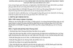 Thông tư liên tịch 112/2011/TTLT/BTC-BKHCN hướng dẫn quản lý tài chính