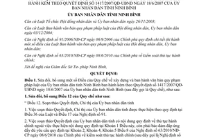 Quyết định 08/2011/QĐ-UBND sửa đổi Quy chế xây dựng và ban hành văn bản