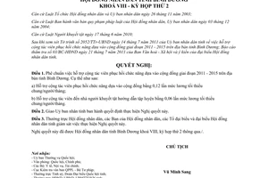 Nghị quyết 46/2011/NQ-HĐND8 hỗ trợ cộng tác viên phục hồi chức năng dựa vào cộng