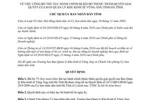 Quyết định 2605/QĐ-UBND công bố thủ tục hành chính bị bãi bỏ